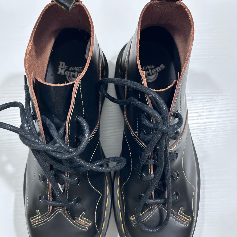 Dr. Martens Church Platform Monkey Boots